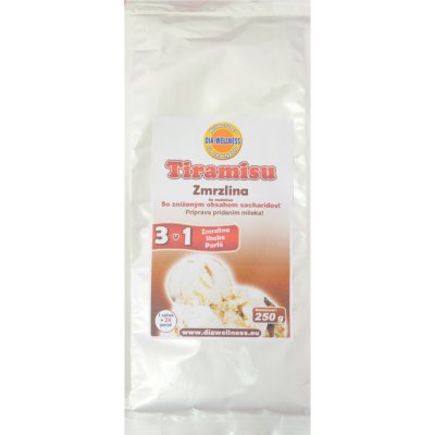 Dia Wellness Prášek na zmrzlinu Tiramisu 250 g – Zboží Dáma