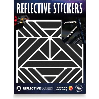 Reflective Berlin Reflexní nálepky Delta Black – Hledejceny.cz