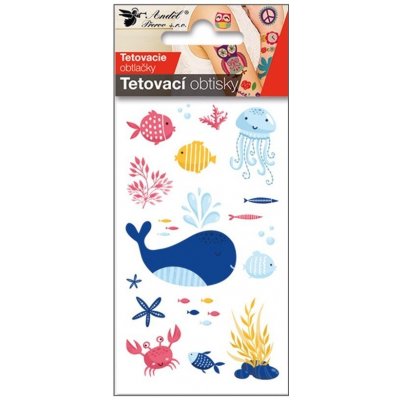 Anděl Tetovací obtisky rybičky – Hledejceny.cz