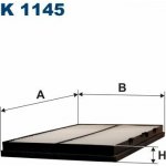 Filtr, vzduch v interiéru FILTRON K 1145 – Hledejceny.cz