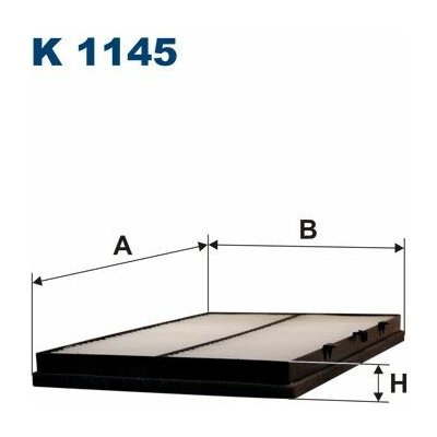 Filtr, vzduch v interiéru FILTRON K 1145 – Hledejceny.cz