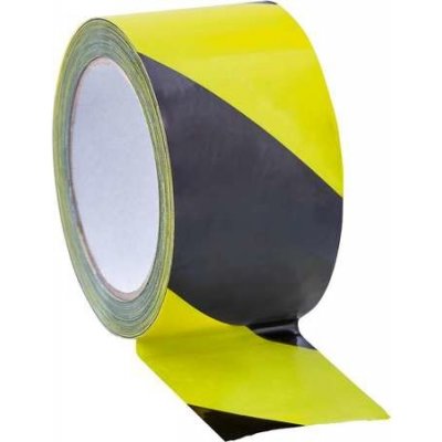 IKS EDE98575130 Výstražná páska lepicí 60 mm x 66 m žluto-černá – Zboží Mobilmania