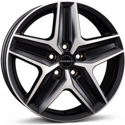 Borbet CWZ 7,5x18 5x120 ET53 black polished – Sleviste.cz