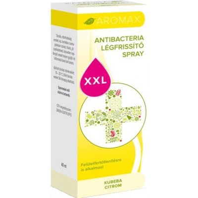 Aromax Antibacteria Osvěžovač vzduchu ve spreji Citron-Kubeba 40 ml
