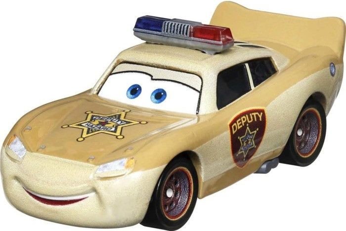 Mattel Cars 3 Autíčko LIGHTNING McQUEEN DEPUTY HAZZARD, HKY55