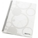 KARTON P+P Blok kroužkový A4 "Black and White" bílý – Zboží Živě