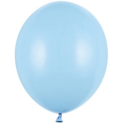 PartyDeco Balónek světle modrý pastelový 27 cm – Zboží Mobilmania