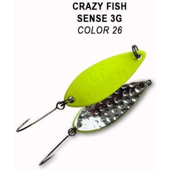 Crazy Fish Plandavka Sense 3,2 cm 3 g 26