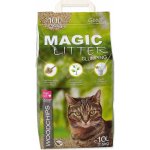 Magic Cat Magic Litter Woodchips ) 10 l (4,3 kg – Hledejceny.cz
