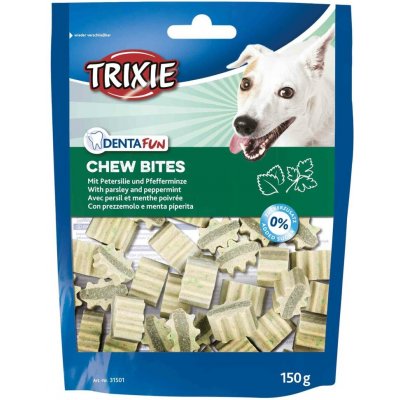 Trixie DentaFun Chew Bites petržel & máta 150 g – Zboží Dáma
