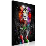Obraz - Colourful Animals: Lion (1 Part) Vertical – Hledejceny.cz