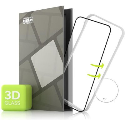 Tempered Glass Protector rámčekové pro Honor Magic 4, 3D Glass + sklo na kameru + inštalačný rámček TGR-HM4-BL