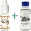 Příchuť pro míchání e-liquidu Vape Mix Western Tobacco 10 ml + Základní báze Mašinka 50PG/50VG 100 ml