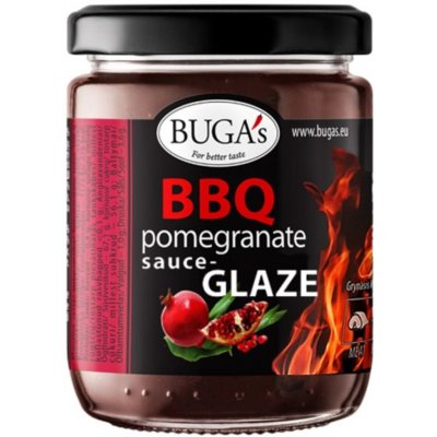 Bugas BBQ omáčka glaze s granátovým jablkem 190 g – Zboží Dáma