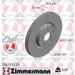 Brzdový kotouč ZIMMERMANN 250.1372.20 | Zboží Auto