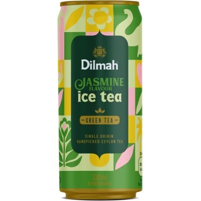 Dilmah ledový čaj zelený jasmín 24 x 330 ml – Sleviste.cz