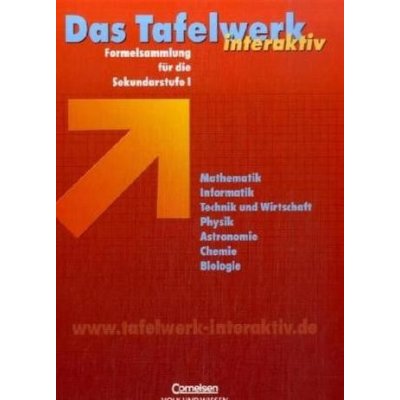Das Tafelwerk interaktiv - Formelsammlung für die Sekundarstufe I, Östliche Bundesländer und Berlin