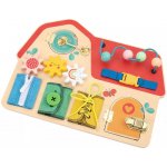 Tooky Toys Activity Board Domeček 8v1 – Zboží Mobilmania