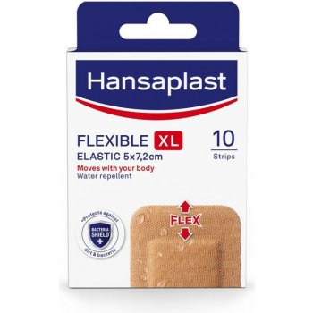 HANSAPLAST Flexible XL elastická náplast 10 ks