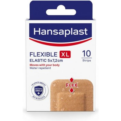 HANSAPLAST Flexible XL elastická náplast 10 ks