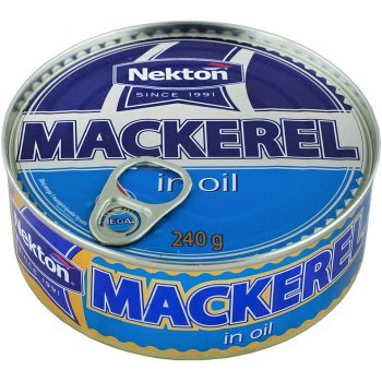 Nekton Makrela v rostlinném oleji 240 g