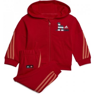 adidas x Classic LEGO® Jacket and Pant Set Bb99 Red/Semi Coral Months