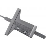 Měřič hloubky dezénu pneu, kovový plochý 0-32mm | Zboží Auto