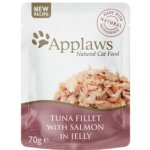 Applaws Cat Pouch Jelly Tuna Fillet with Salmon 16 x 70 g – Hledejceny.cz