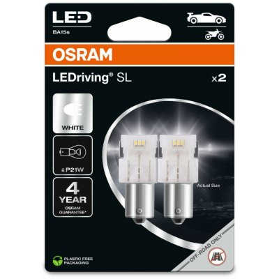 Osram LED P21W BA15s 12V 2ks – Sleviste.cz
