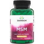 Swanson MSM Metylosulfonylometan 1000 mg 120 kapslí – Hledejceny.cz
