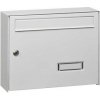 Poštovní schránka Poštovní schránka Mars 6309 - 380x310x120mm, pozinkovaný plech, bílá, hranatá (6309B)