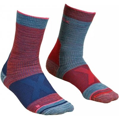 Ortovox ponožky W's Alpinist Mid Socks hot coral