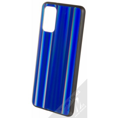 Pouzdro Sligo Aurora Glass Samsung Galaxy S20 Plus měnivě modré – Zboží Mobilmania