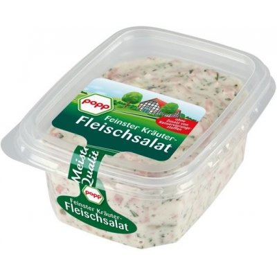 Popp Feinster Kräuter Fleischsalat 200g – Zbozi.Blesk.cz