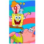 Carbotex Dětský ručník Sponge Bob s Patrickem a Garym 30 x 50 cm – Sleviste.cz