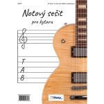 Notový sešit pro kytaru A4 – Zboží Dáma
