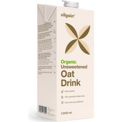 Vilgain Ovesný nápoj BIO 1 l – Zboží Dáma