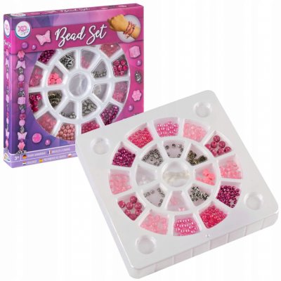 Creative Craft Group Plastové korálky navlékací v kulaté paletě – Zbozi.Blesk.cz