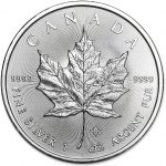 Royal Canadian Mint Stříbrná mince Canadian Maple Leaf 1 oz – Sleviste.cz