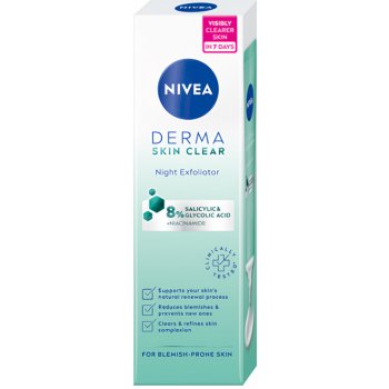 Nivea Face Derma Activate Exfoliator 40 ml