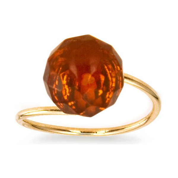 Zlatý dámský prsten s kamenem s jantarem IZ5714 od 3 690 Kč - Heureka.cz