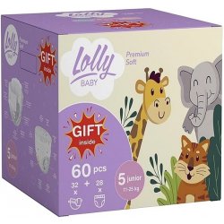 LOLLY BABY SadaPremium soft Junior 5 60 ks