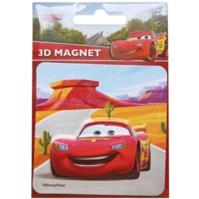 Rappa Magnetky 3D Disney Cars Auta 9x13 cm