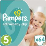 Pampers Active Baby 5 64 ks – Hledejceny.cz