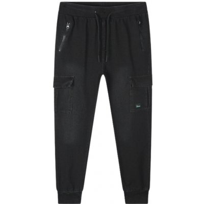 Kugo Chlapecké teplákové rifle černé CK0935 – Zboží Mobilmania