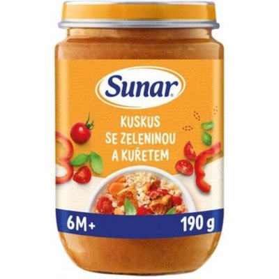 Sunar Kuskus se zeleninou a kuřetem 190 g – Sleviste.cz