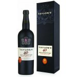 Taylor's 40 leté Tawny Port 20% 0,75 l (kazeta) – Hledejceny.cz