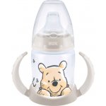 Nuk kojenecká láhev na učení Medvídek Pú s kontrolou teploty béžová 46040 150 ml – Zboží Dáma