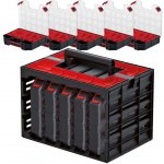 Kistenberg TAGER CASE 415x290x290 s 5 organizéry KTC30256B-S411 – Sleviste.cz