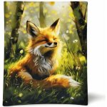 Rukáv na knihu univerzální obal na knihu Liška III – Zboží Dáma